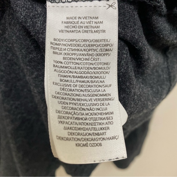 Polo Ralph Lauren Classic Fit Long Sleeve Shirt Men’s Charcoal 3XLT - Picture 5 of 6